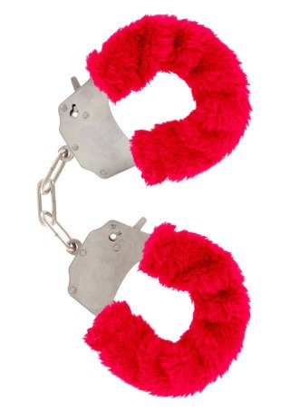 Kajdanki SCALA Furry Fun Cuffs Red