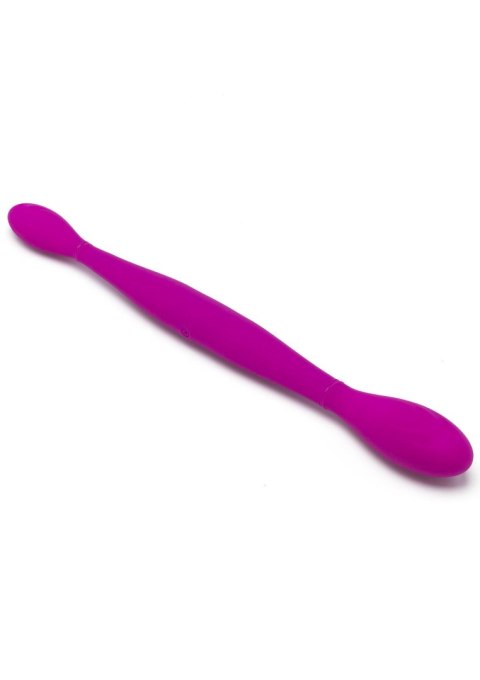 Podwójne dildo Infinity + 4 funkcje pulsacji pink Scala