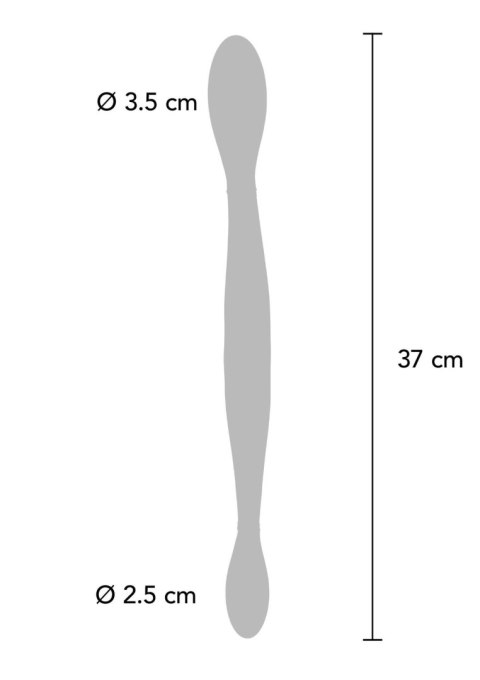 Podwójne dildo Infinity + 4 funkcje pulsacji pink Scala
