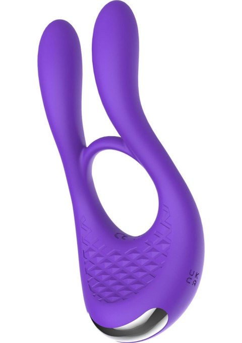Pierścień erekcyjny z uszami Joy Ride Purple ToyJoy