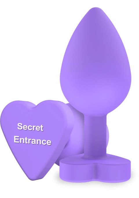 Korek analny SCALA Secret Entrance Purple Heart