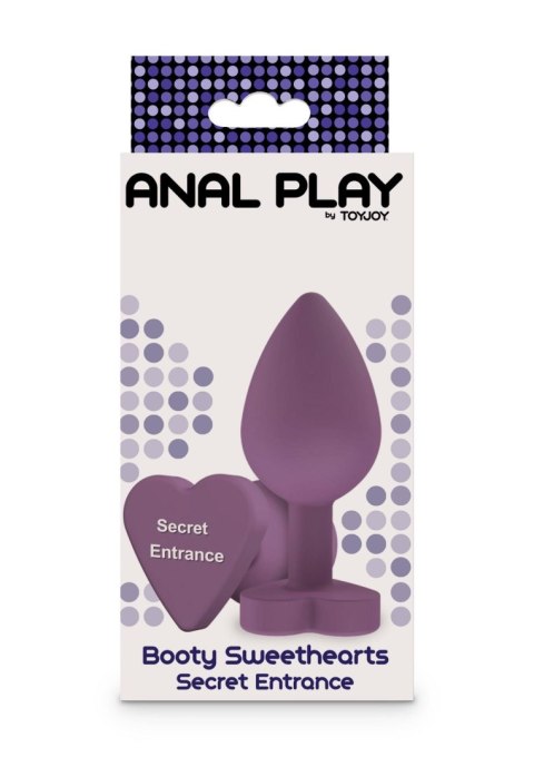 Korek analny SCALA Secret Entrance Purple Heart