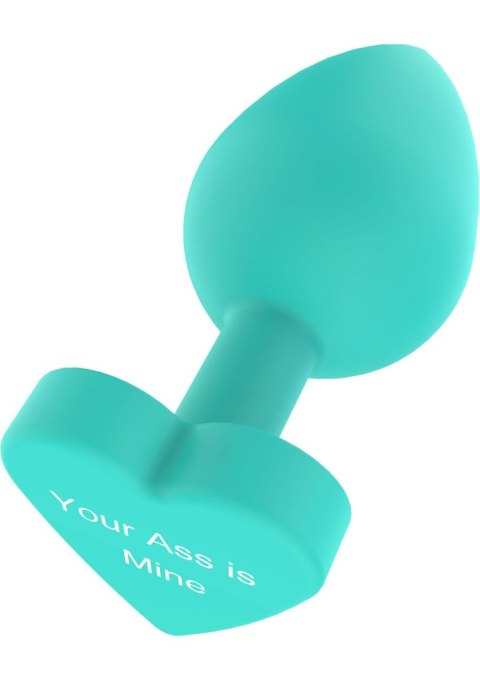 Korek analny SCALA Your Ass Is Mine Green Heart