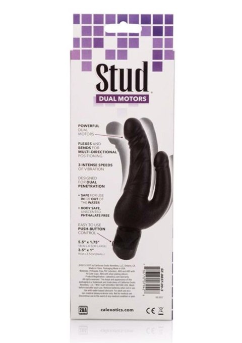 Podwójny wibrator Bandie G-Spot Anal black Scala