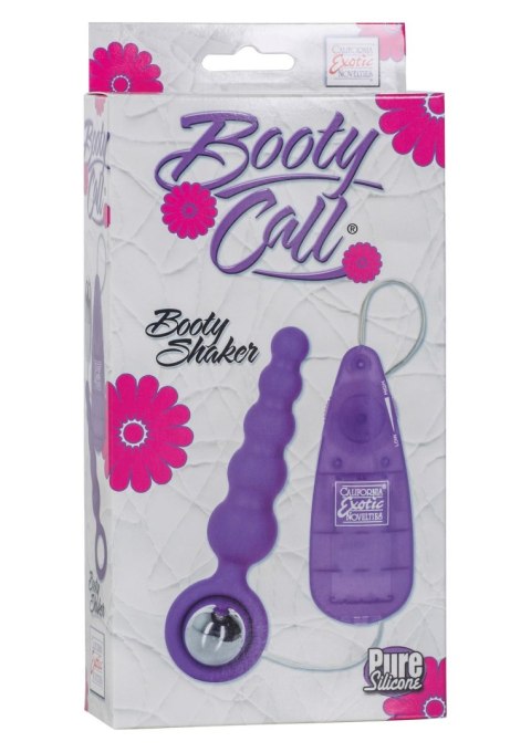 Korek analny z koralikami Booty Shaker Purple