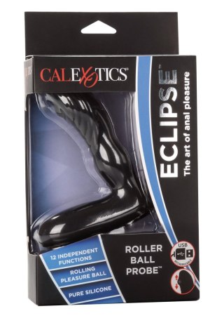 Wibrator analny Eclipse 12 trybów wodoodporny black