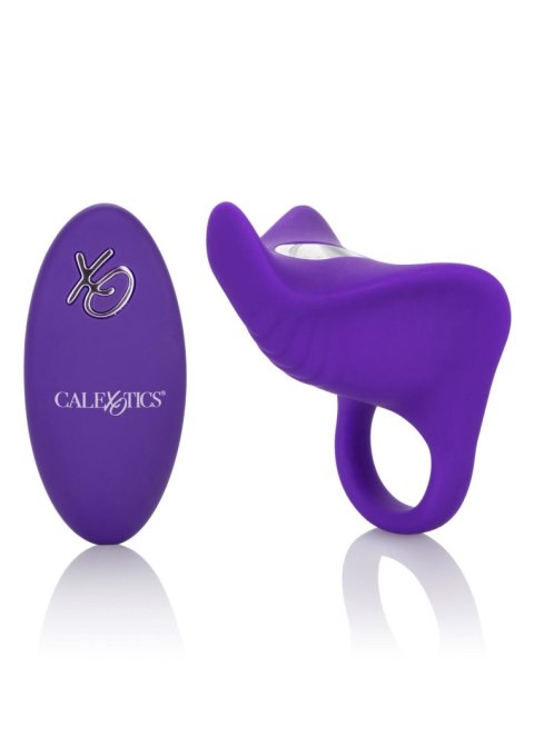 Pierścień erekcyjny podwójny Remote Control purple Scala