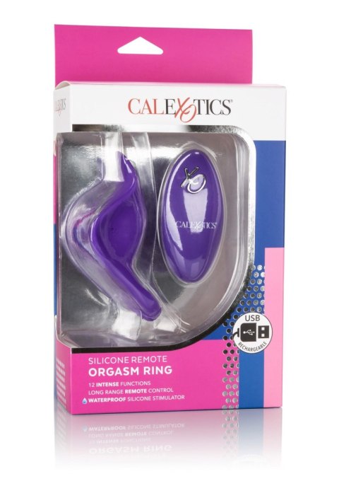 Pierścień erekcyjny podwójny Remote Control purple Scala