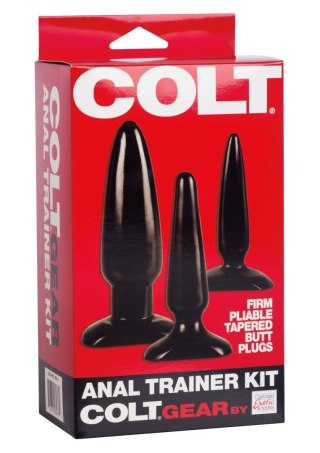 Zestaw korków analnych COLT Anal Trainer Kit Black