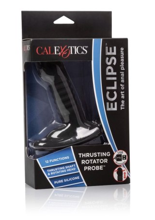 Wibrujący korek analny Eclipse Thrusting Probe 9,5 cm Black