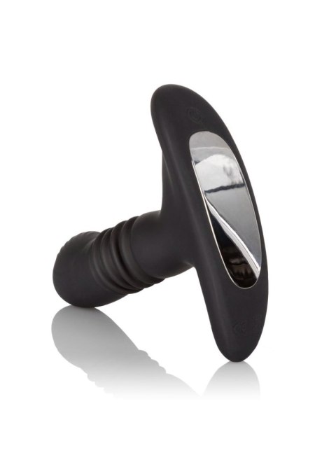 Wibrujący korek analny Eclipse Thrusting Probe 9,5 cm Black