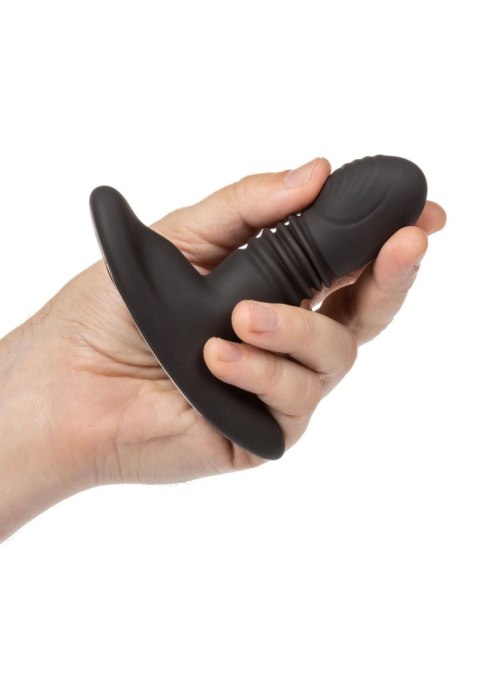 Wibrujący korek analny Eclipse Thrusting Probe 9,5 cm Black