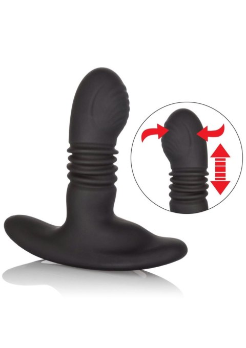 Wibrujący korek analny Eclipse Thrusting Probe 9,5 cm Black