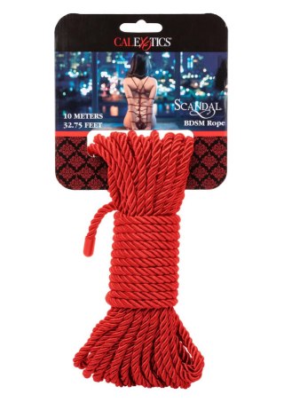 Lina do wiązania Scandal BDSM Rope 10m Red