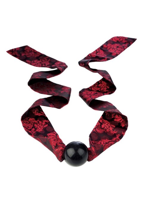 Knebel do ust SCALA Scandal Ball Gag czarno - czerwony