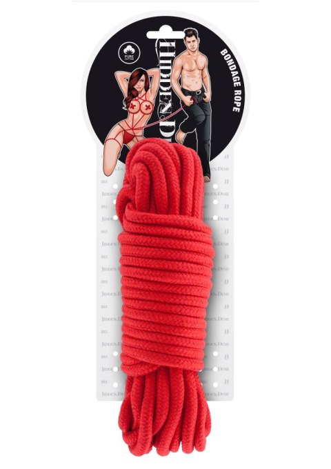 Lina do wiązania Shibari SCALA 10m Red