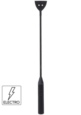 Pejcz SCALA z elektrostymulacją USB, skóra PU black