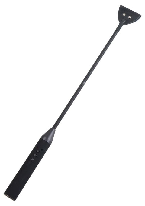 Pejcz SCALA z elektrostymulacją USB, skóra PU black