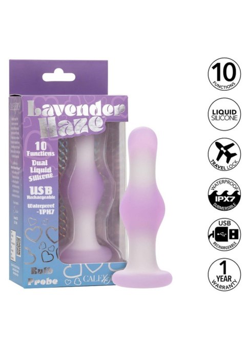 Wibrator analny Lavender Haze 10 trybów wibracji purple