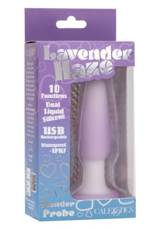 Wibrujący korek analny Lavender Haze Slender Purple