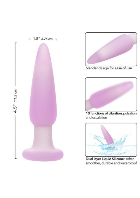 Wibrujący korek analny Lavender Haze Slender Purple