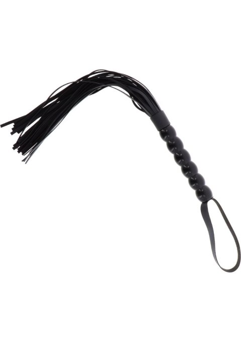 Bicz SCALA skóra PU Whip Black