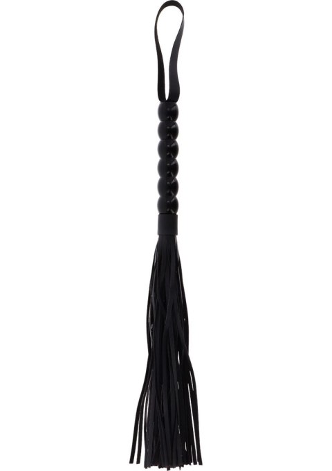 Bicz SCALA skóra PU Whip Black