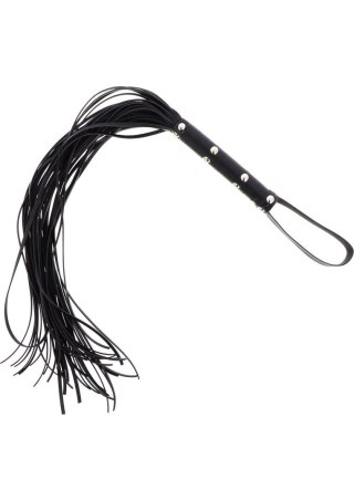 Pejcz SCALA z ćwiekami długi 75 cm black