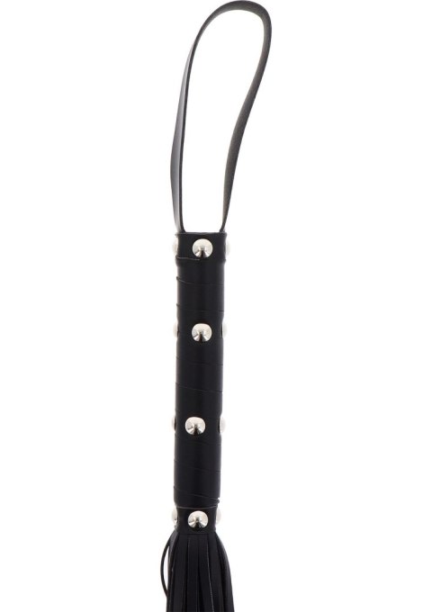 Pejcz SCALA z ćwiekami długi 75 cm black