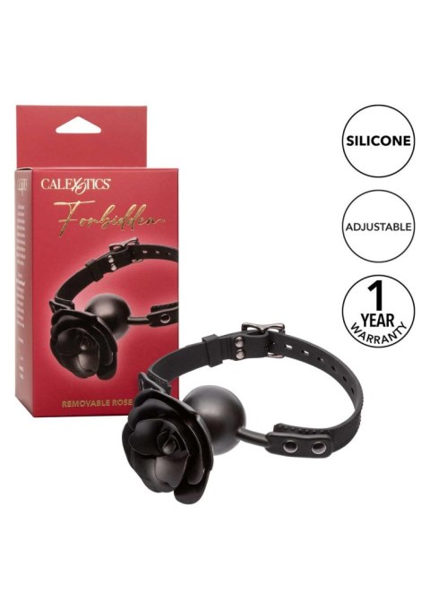 Knebel do ust SCALA Removable Rose Gag Black