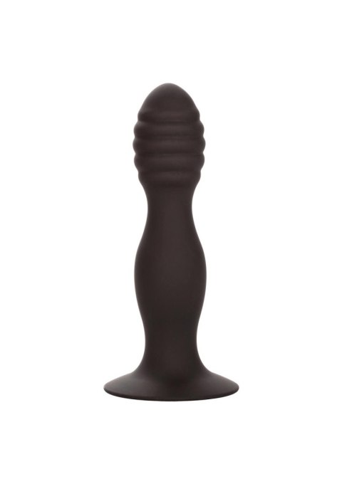 Korek analny SCALA karbowany silikon black