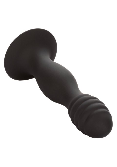 Korek analny SCALA karbowany silikon black