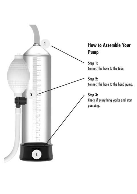 Pompka do penisa SCALA Starter Penis Pump Transparent