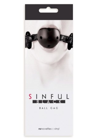 Knebel do ust SCALA Ball Gag Black