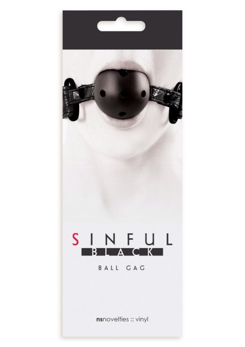 Knebel do ust SCALA Ball Gag Black