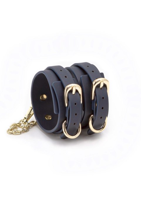 Kajdanki na nogi NS Novelties Bondage Couture Blue