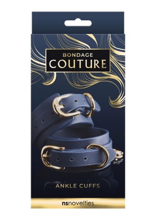 Kajdanki na nogi NS Novelties Bondage Couture Blue