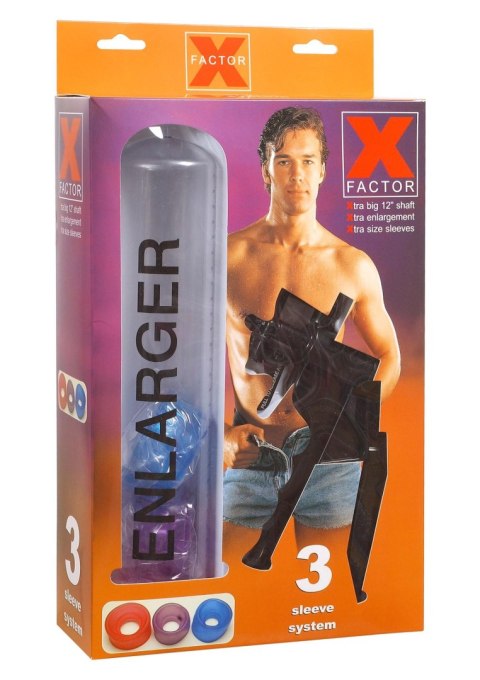 Pompka do penisa X Factor Enlarger Transparent