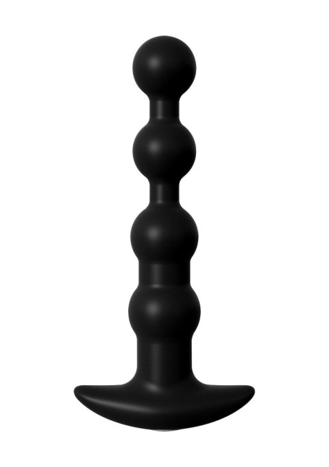 Kulki analne z wibracjami Rechargeable 17 cm Black
