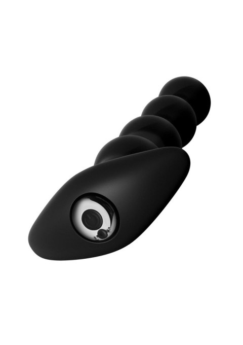 Kulki analne z wibracjami Rechargeable 17 cm Black