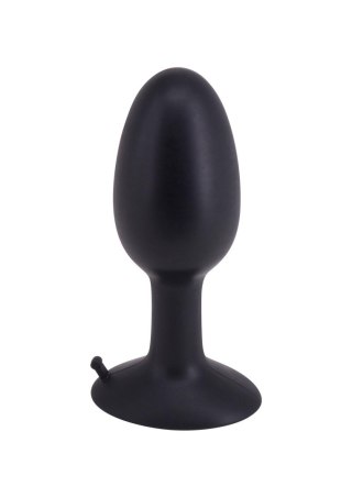 Korek analny z kulką Roll Play Medium Black