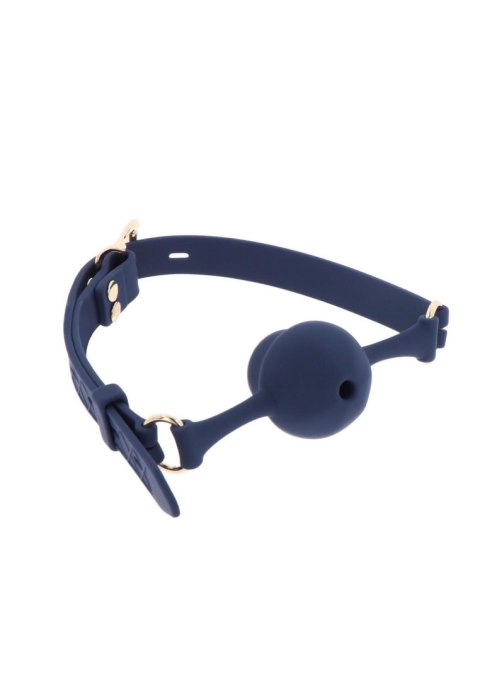 Knebel do ust TABOOM Silicone Mouth Gag niebieski