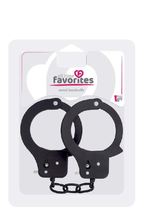 Kajdanki metalowe All Time Favorites black