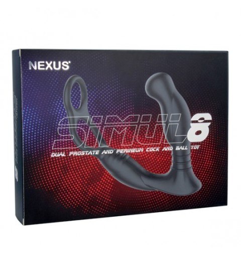 Nexus Simul8 Vibrating Dual Motor Anal Cock and Ball Toy