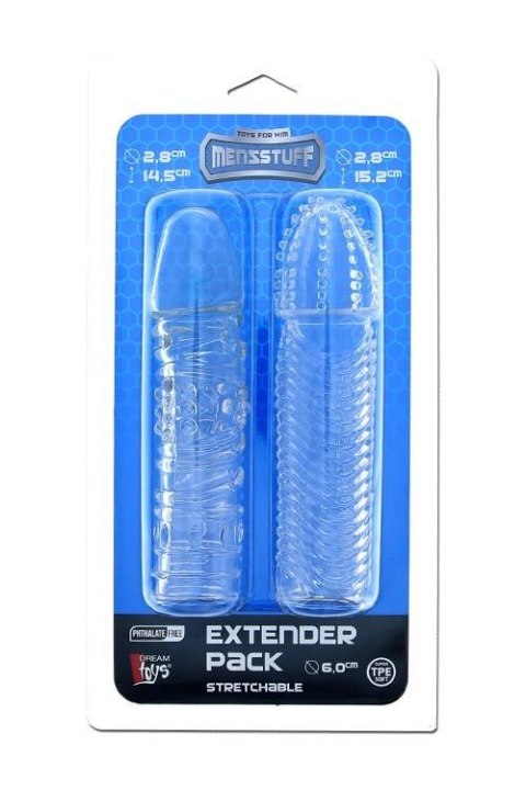 Nakładka na penisa MENZSTUFF PENIS EXTENDER CLEAR