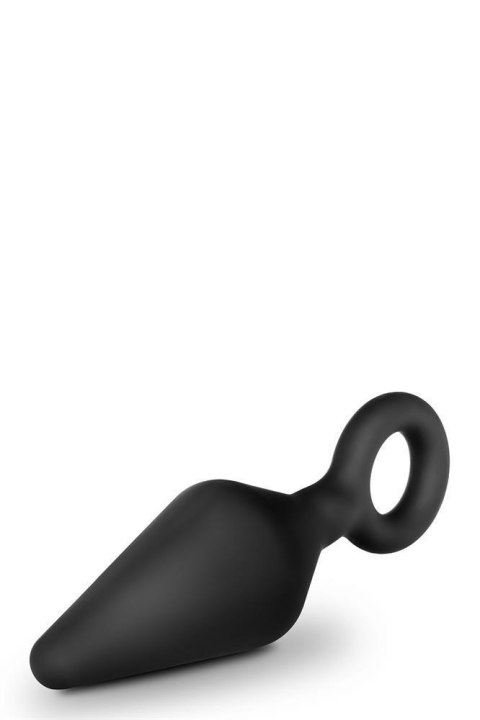 Korek analny Adventures loop plug Small black