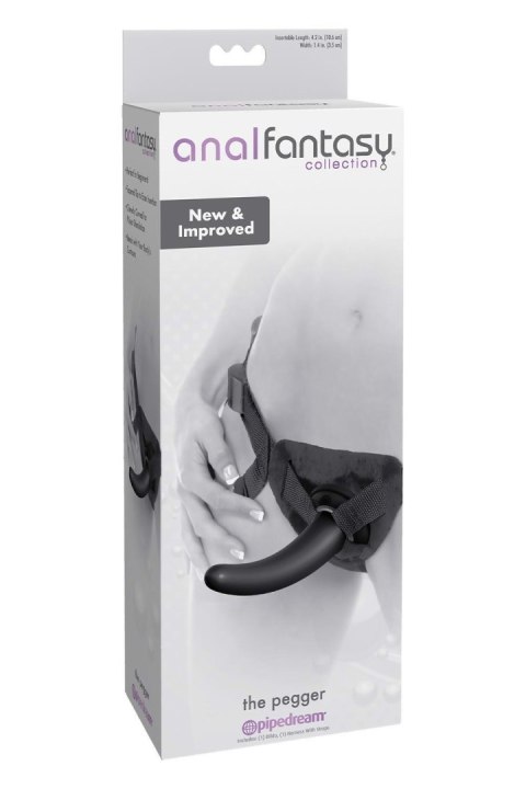 Strap on anal fantasy the pegger black