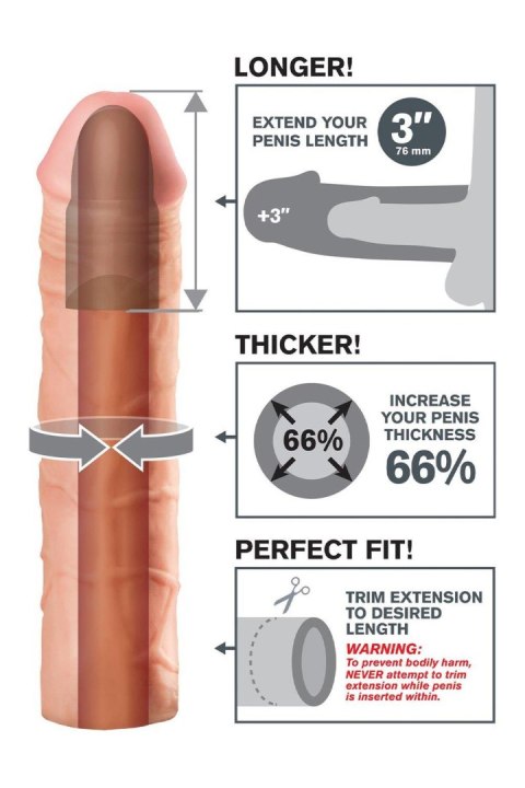 FANTASY X-TENSIONS MEGA 3 INCH EXTENSION LIGHT