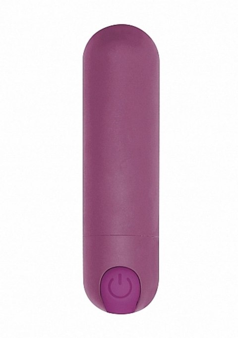 Mini wibrator bullet 10 trybów wibracji purple Shots
