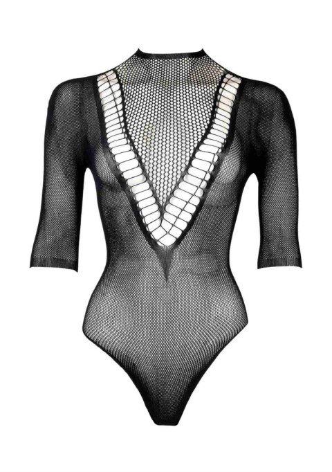 Short Sleeve Teddy - One Size - Black